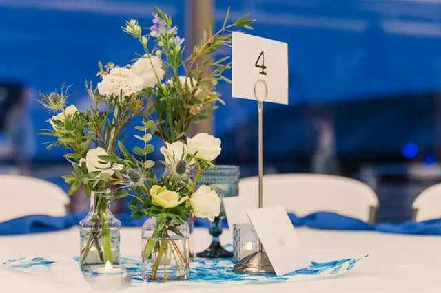 Go Blue for Kids — Boys & Girls Club Gala — décor from the Go Blue for Kids charity gala