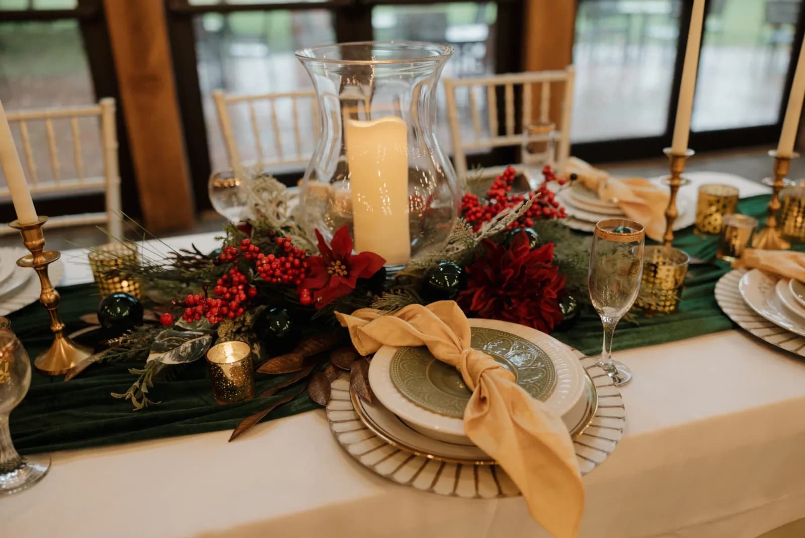 Styled Shoot at Prairie Moon Winery — a tablescape from the Prairie Moon Winery styled shoot