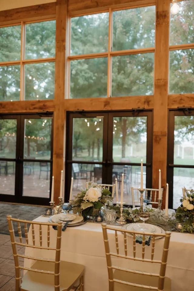 Styled Shoot at Prairie Moon Winery — a tablescape from the Prairie Moon Winery styled shoot
