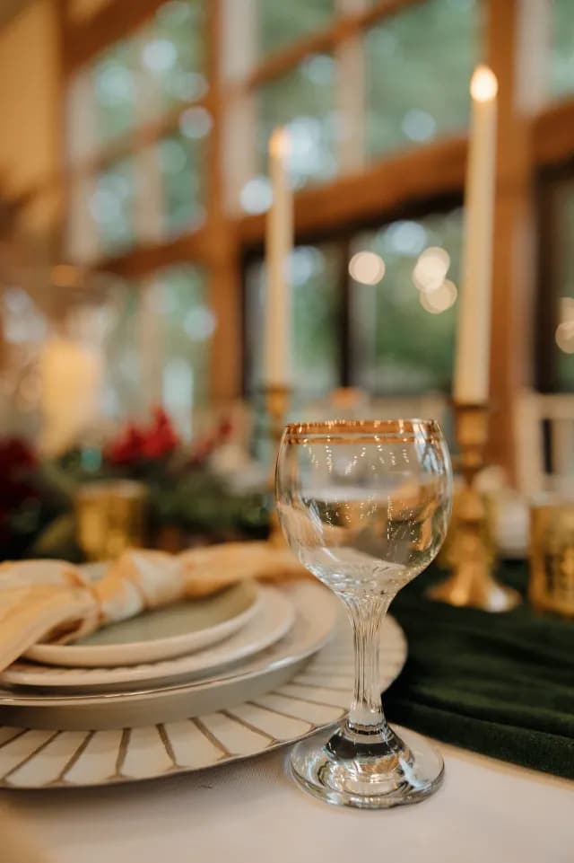 Styled Shoot at Prairie Moon Winery — a tablescape from the Prairie Moon Winery styled shoot