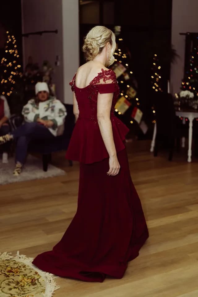 The Something Blue Fashion Show — a runway look from the Something Blue Fashion Show
