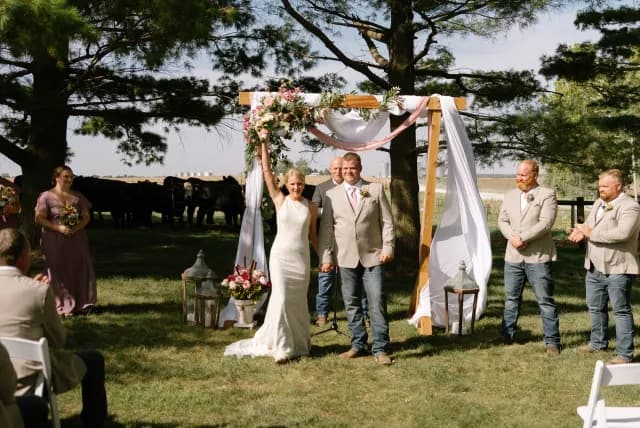 The Wirth's — a detail from The Wirth's wedding