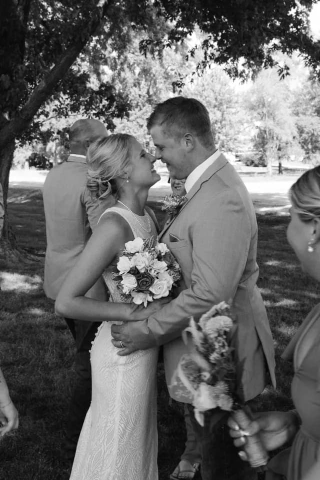 The Wirth's — a detail from The Wirth's wedding
