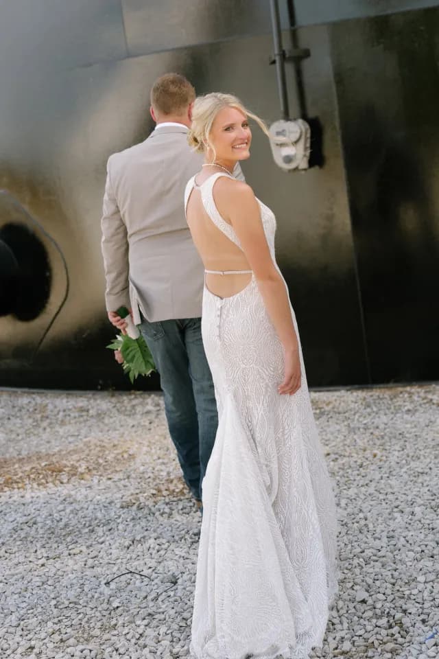 The Wirth's — a detail from The Wirth's wedding