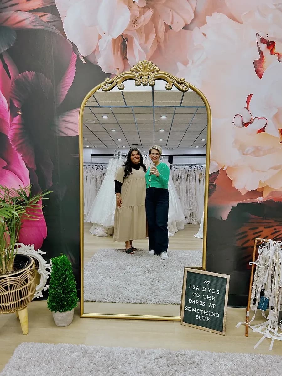 Meet Maria, the bridal hype woman — photographed by Something Blue
