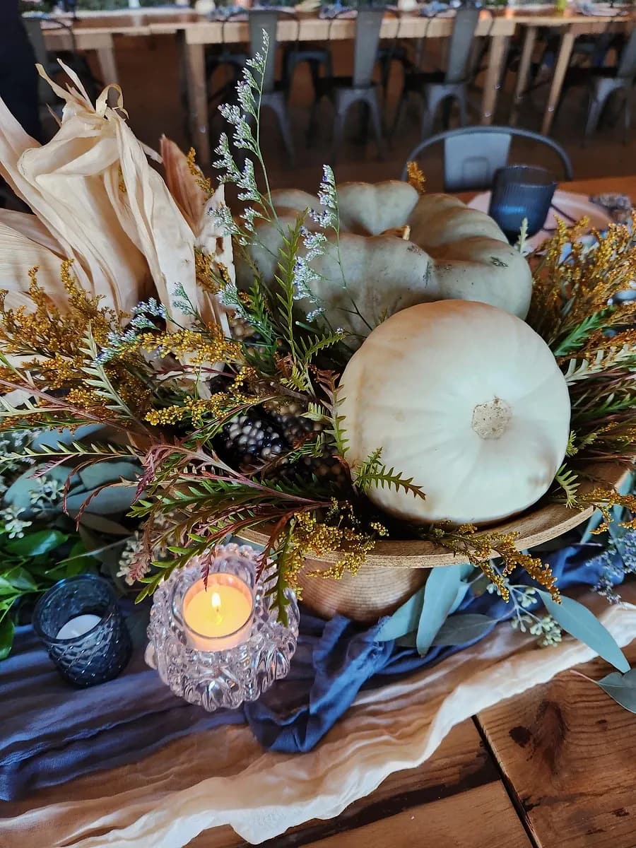 Seasonal events: holiday decorating for parties, weddings and more — photographed by Something Blue
