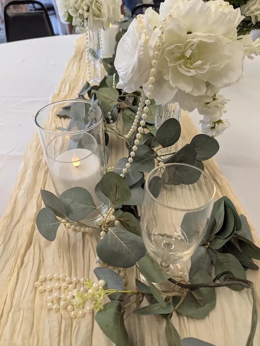 How we decorated this wedding shower — photographed by Something Blue