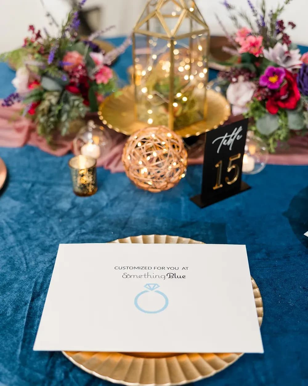 The Something Blue team at work on a wedding in Nevada, Iowa.