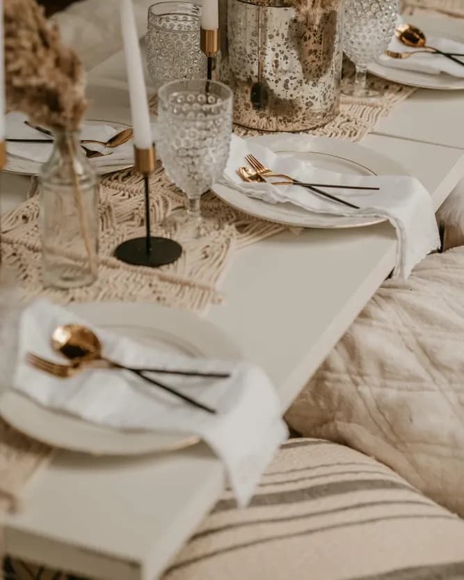 A social event styled by Something Blue.