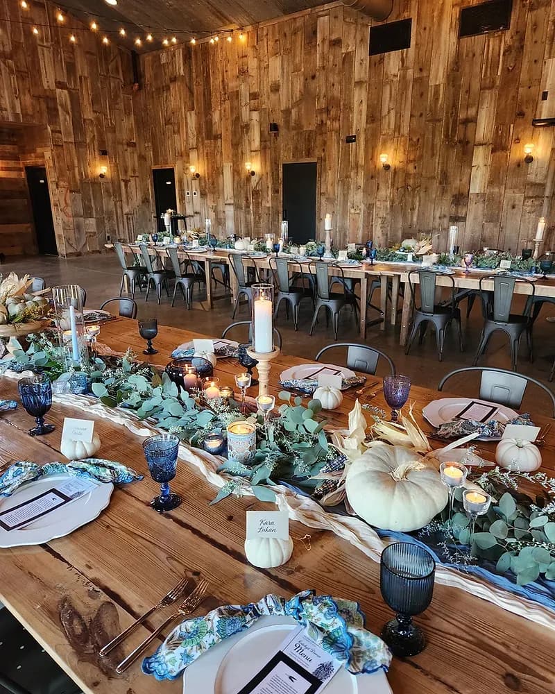 A wedding ceremony space styled by Something Blue.
