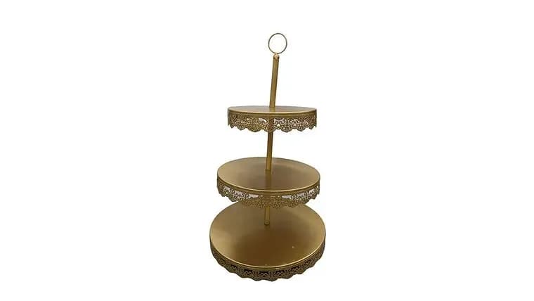 3 Tier Desert Stand 21" — available to rent from Something Blue