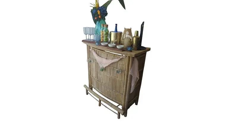 Bamboo Mini Bar — available to rent from Something Blue