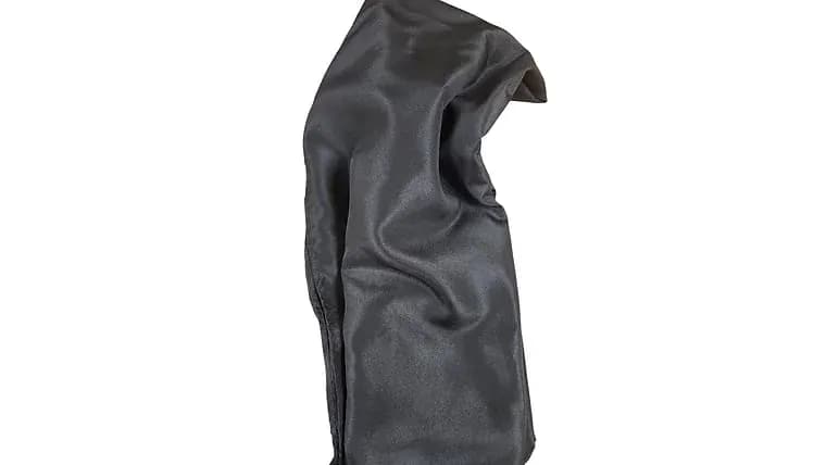Black Backdrop Curtain — available to rent from Something Blue
