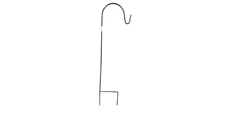 Black Metal 34", Shepherd's Hook — available to rent from Something Blue