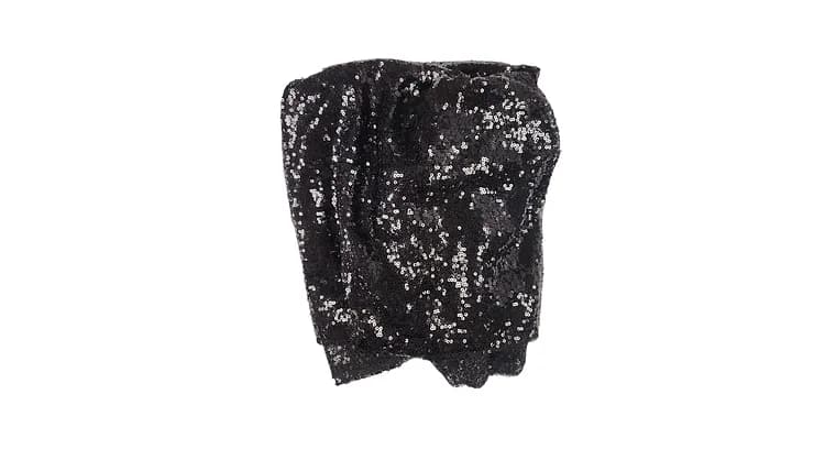 Black Sequin Backdrop — available to rent from Something Blue