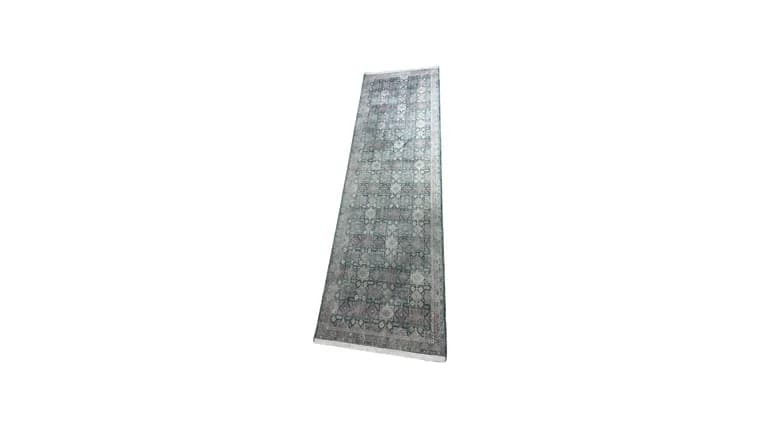 Blue/Mauve (Runner) Rug — available to rent from Something Blue