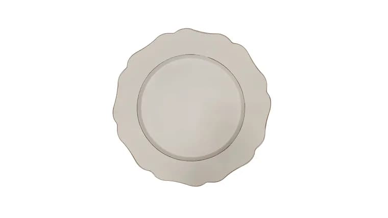 Cara- Charger Plate — available to rent from Something Blue