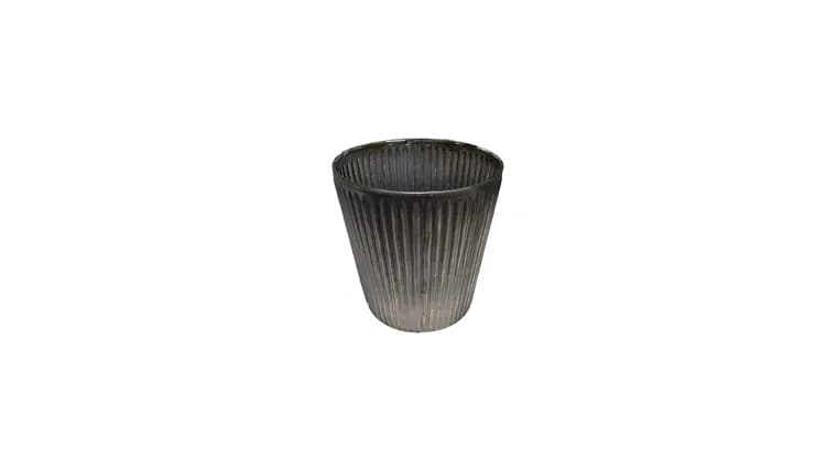 Charcoal Votive Glass Holder — available to rent from Something Blue