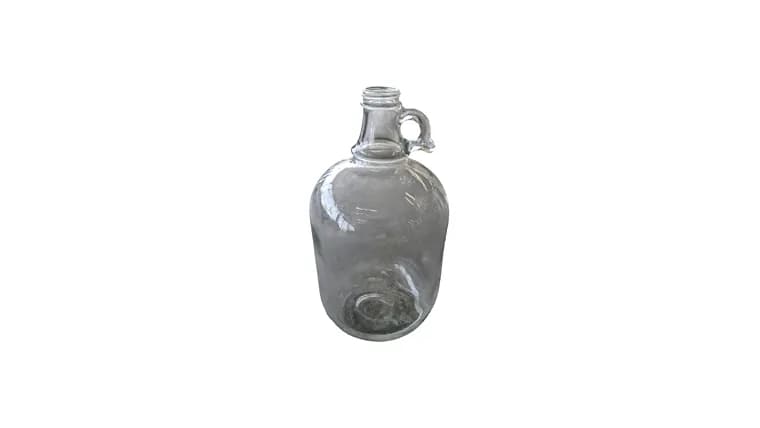 Clear Glass Vase — available to rent from Something Blue