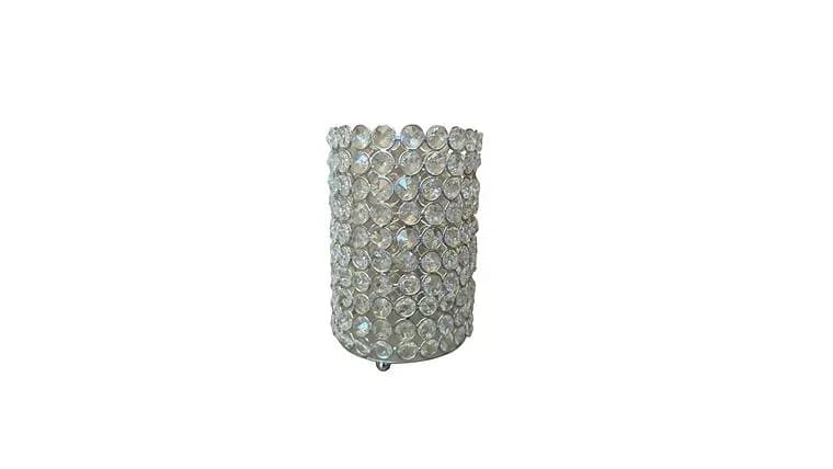 Crystal Bead Candle Holder — available to rent from Something Blue