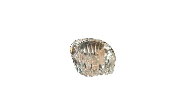 Crystal Bowl TEA Light Candle Holder — available to rent from Something Blue
