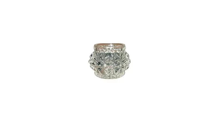 Diamond Crystal Clear Votive — available to rent from Something Blue