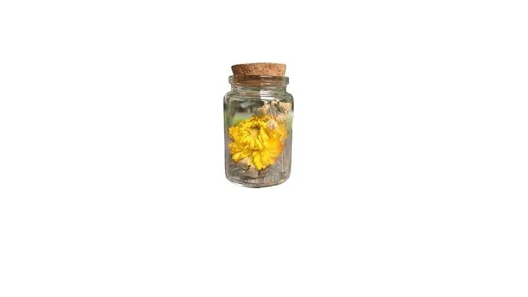 Dried Flower Jar — available to rent from Something Blue