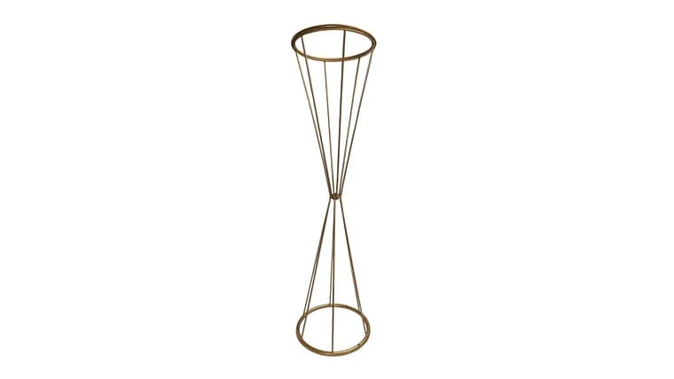 Geo- Floral Stand — available to rent from Something Blue