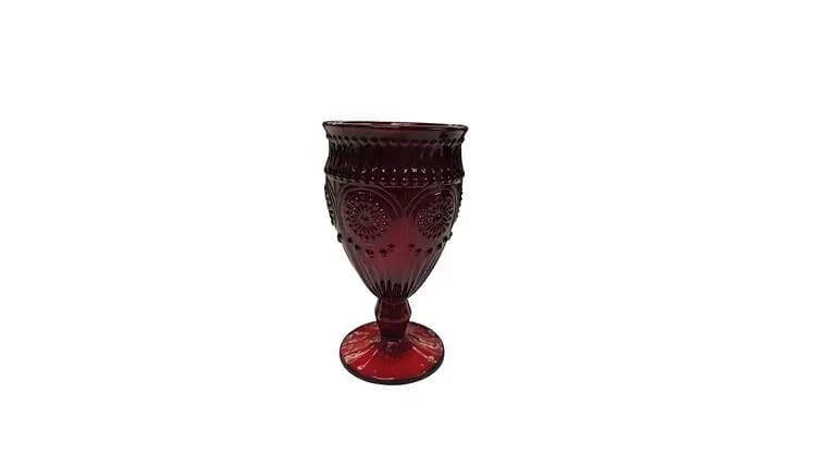 Gilly- Dark Red Goblet — available to rent from Something Blue