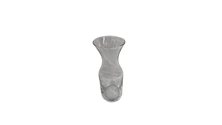 Glass Bud Vase, 6.5" — available to rent from Something Blue