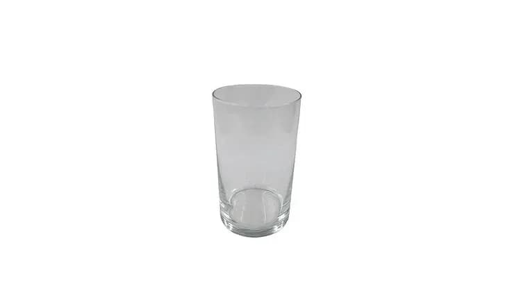 Glass Cylinder Vase, 7.5" — available to rent from Something Blue