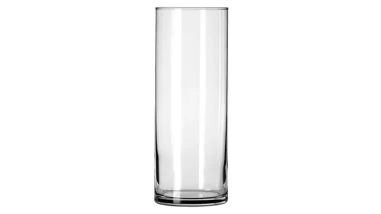 Glass Cylinder Vase, 9" — available to rent from Something Blue