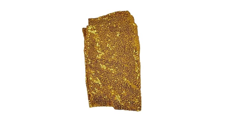 Gold Sequin Curtain Backdrop — available to rent from Something Blue