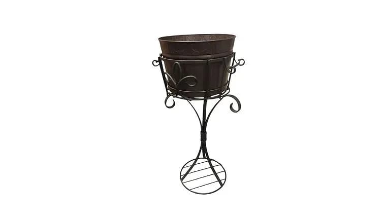 Iron Plant Stand — available to rent from Something Blue