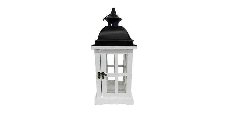 Ita- Lantern, Wood/Metal — available to rent from Something Blue