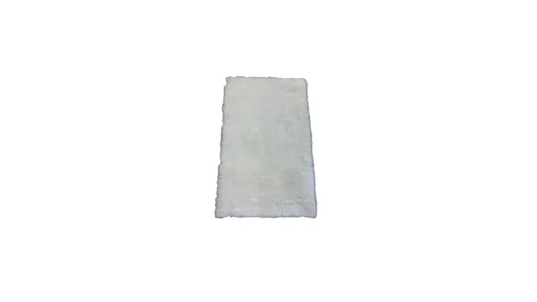 Ivory Fur Rug — available to rent from Something Blue