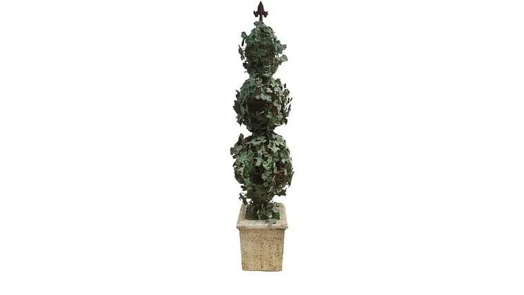 Ivory Topiary — available to rent from Something Blue