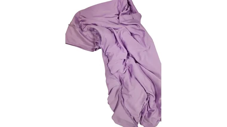 Lavender Backdrop Curtain — available to rent from Something Blue