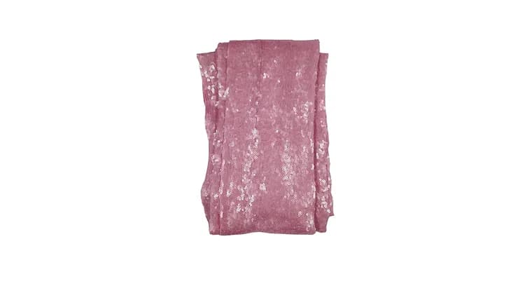 Light Pink Sequin Backdrop — available to rent from Something Blue
