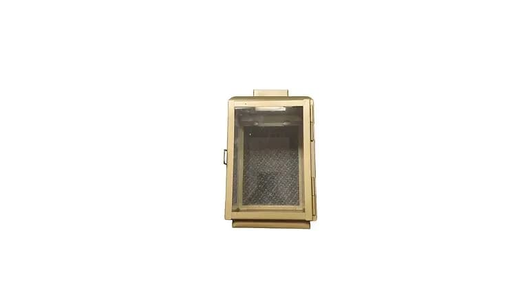 Liv- Matte-Finished Squared Lantern — available to rent from Something Blue