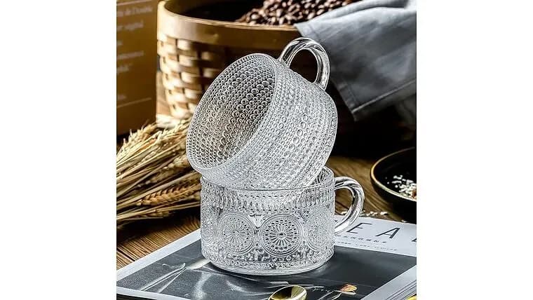 Mary Anne- Hobnail Coffee Mug — available to rent from Something Blue