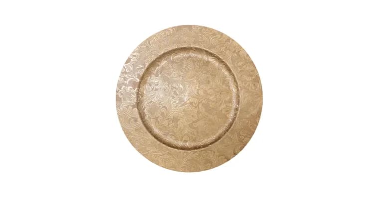 Milly- Charger Plate — available to rent from Something Blue