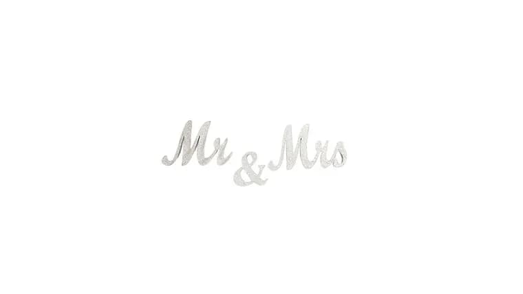 Mr & Mrs Silver — available to rent from Something Blue