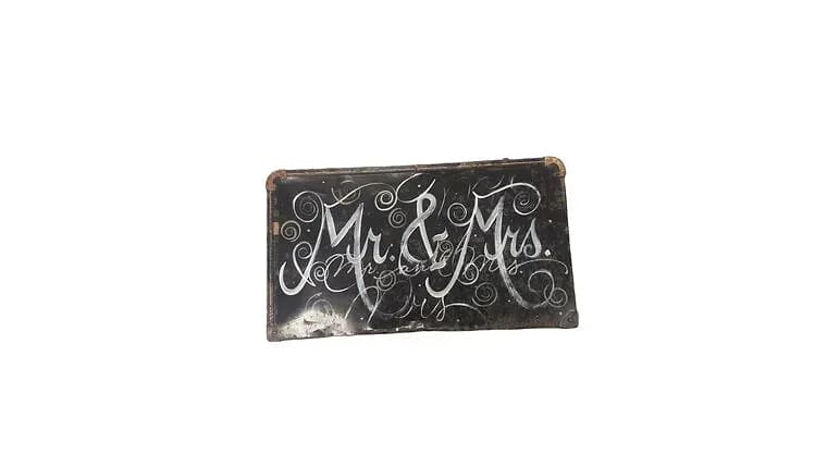 Mr. & MRS. Suitcase — available to rent from Something Blue