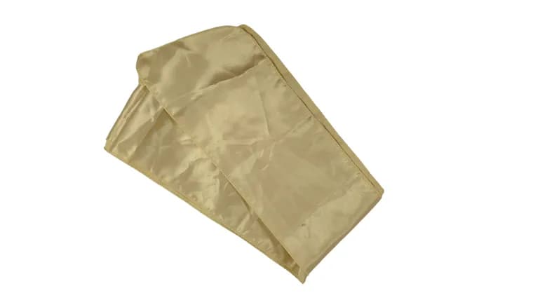 Pastel Yellow Satin Table Runner — available to rent from Something Blue