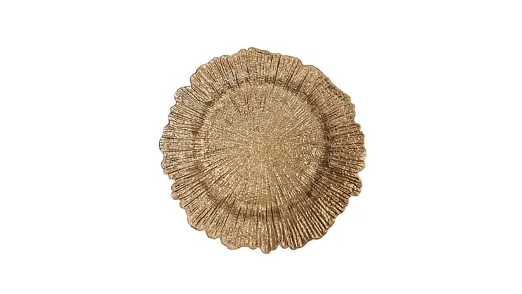 Peony- Charger Plate — available to rent from Something Blue