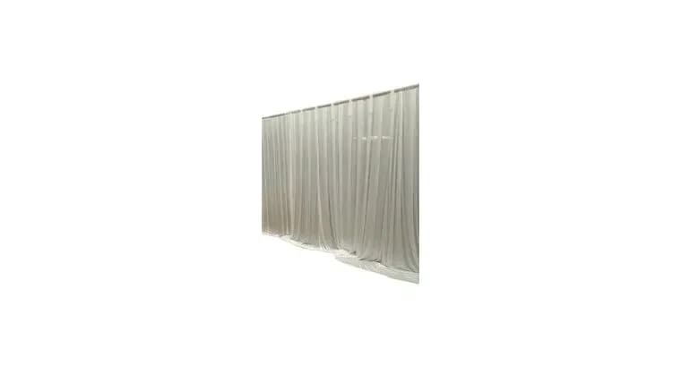Pipe and Drape — available to rent from Something Blue