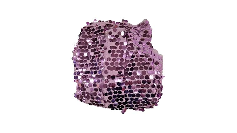 Purple Sequin Backdrop — available to rent from Something Blue