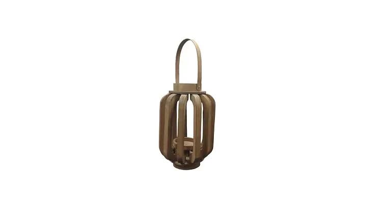 Rio- Wooden Lantern — available to rent from Something Blue