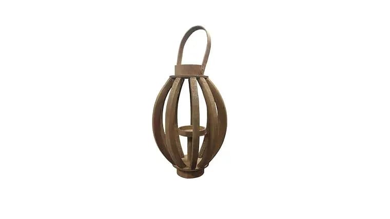 Ron-Wooden Lantern — available to rent from Something Blue